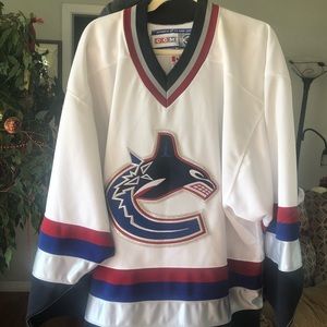 Vancouver Canucks official hockey jersey